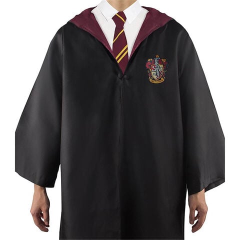 Pack Deguisement Gryffondor - Harry Potter - Robe De Sorcier   Cravate   5 Tatou
